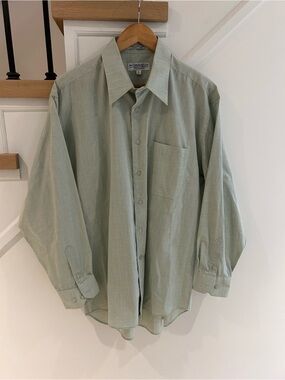 Givenchy Light Sage Green Button-Up Shirt